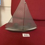 #107 SOLD SailAway candle holder $5.00