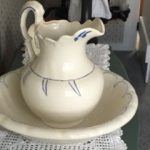 #34 Cream Pitcher and Basin Excellent Condition $25.00