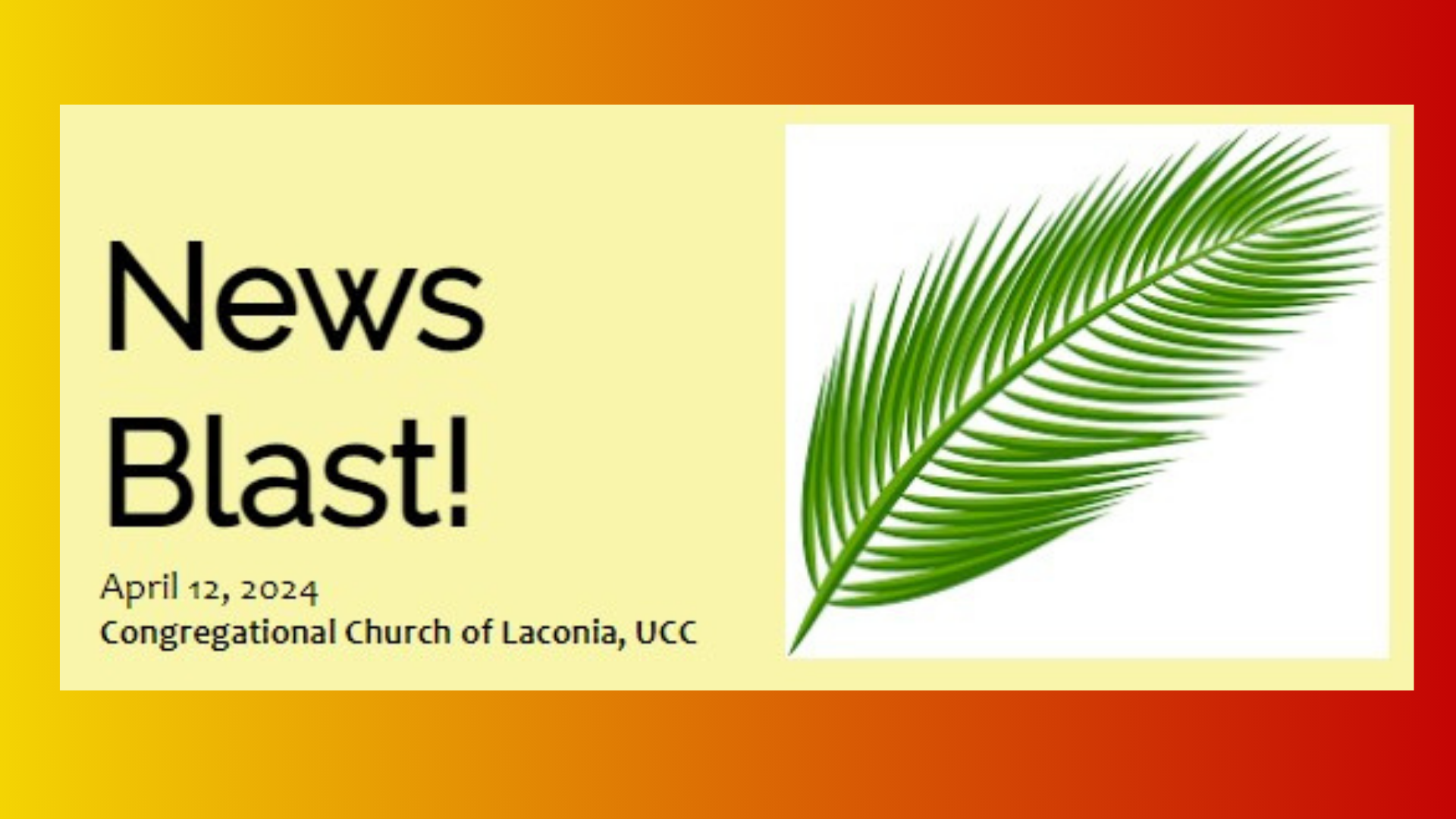 News Blast Title 4-12-24
