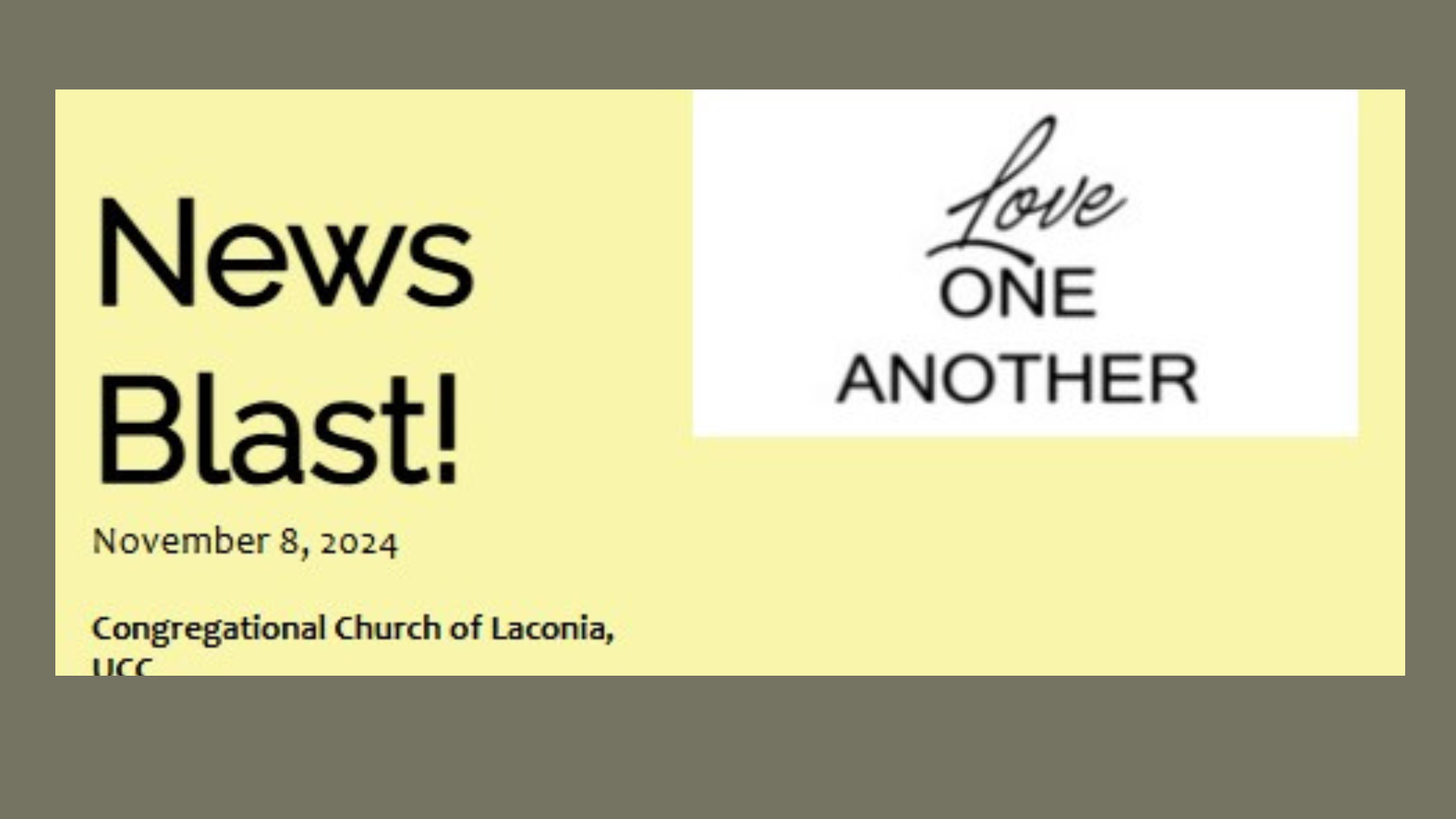 News Blast Title 11-8-24