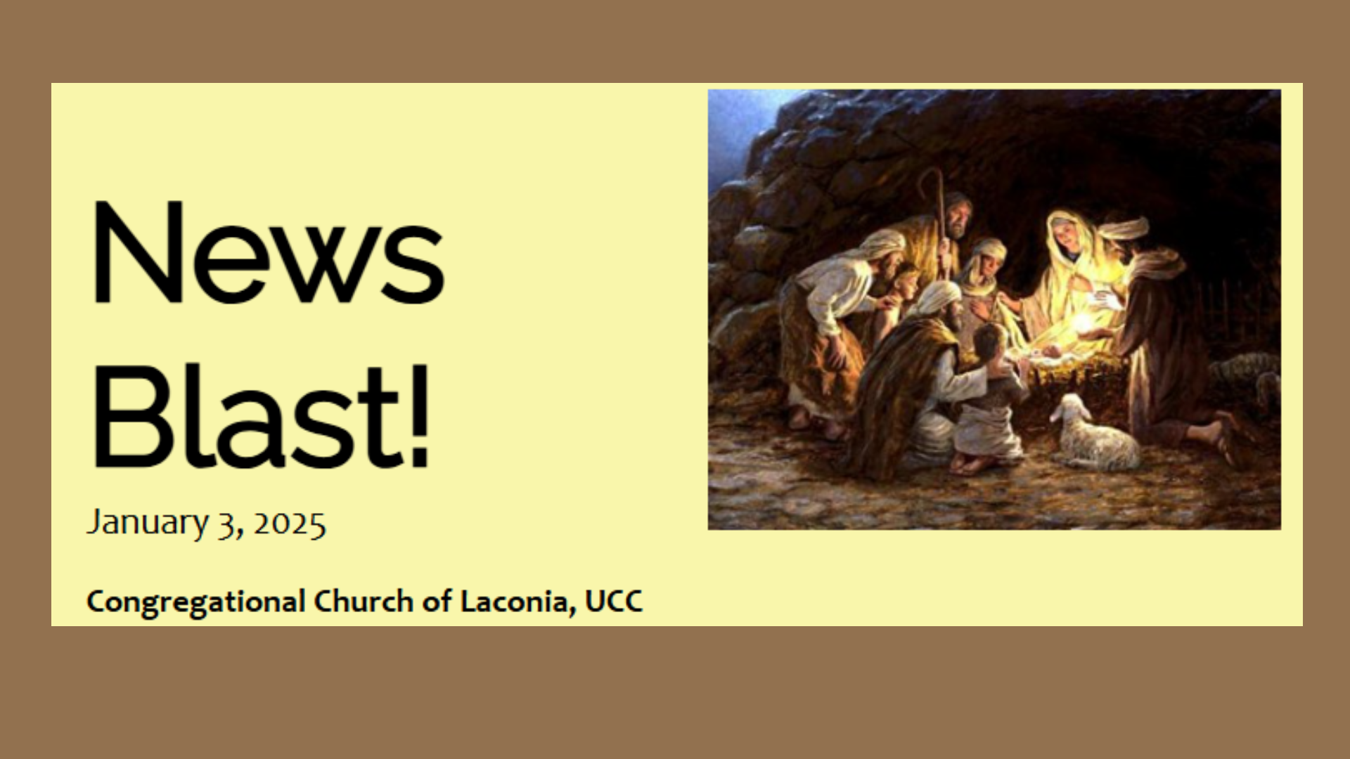 News Blast Title 1-3-25